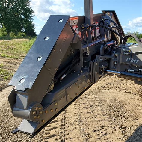 loader skid steer dirt road|skid steer grading kit.